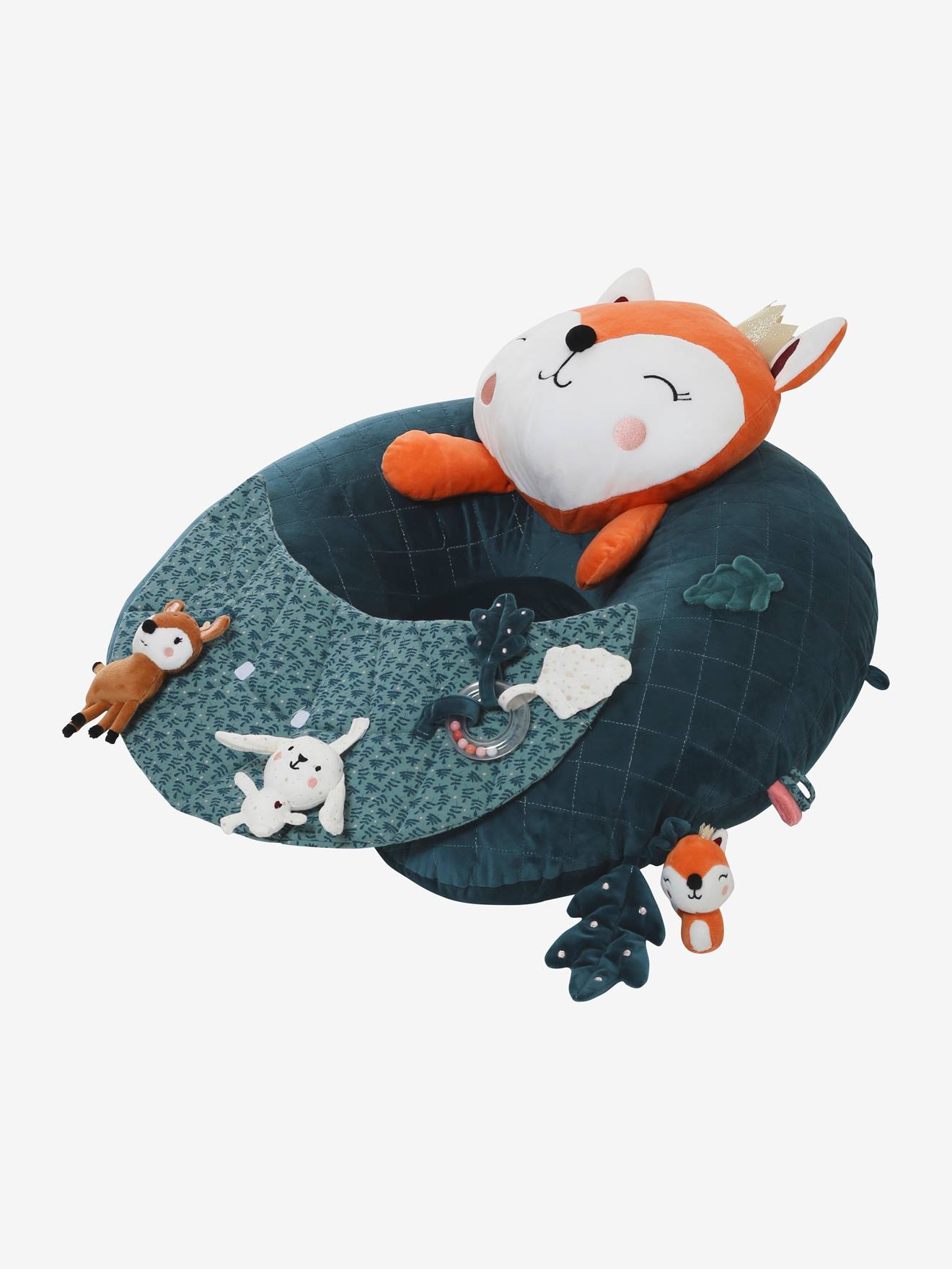 Coussin bébé des découvertes forêt enchantée (Vertbaudet) - Image 2