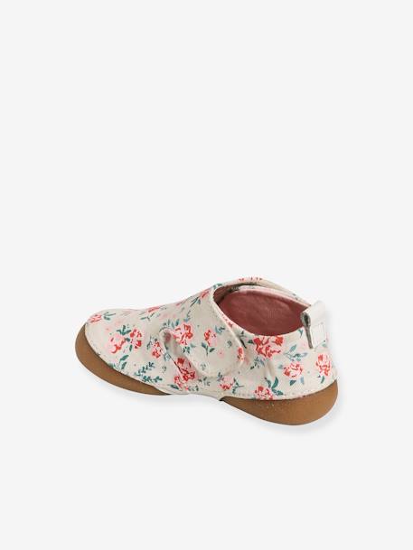 Chaussons Scratchés Lapin Pour Bébé - Bleu Chambray - Vertbaudet 21