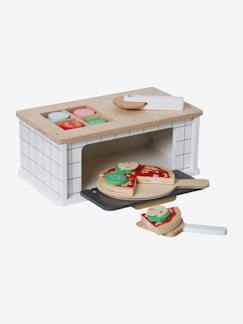 Jouet-Jeux d'imitation-Cuisines et dinette-Four à pizza en bois FSC®