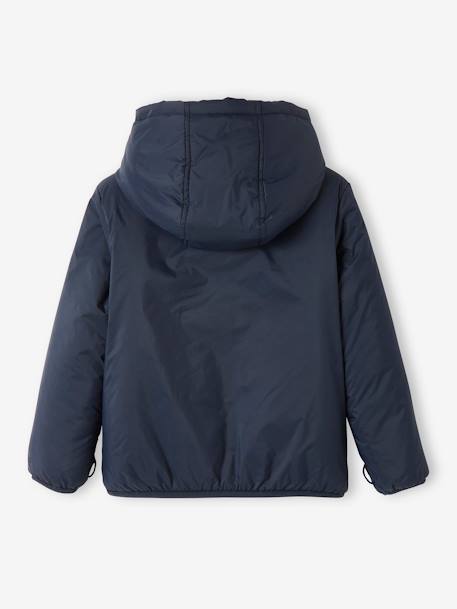 Parka garçon 3 en 1 blouson amovible kaki+lichen+Marine grisé+noix de pécan 12 - vertbaudet enfant 