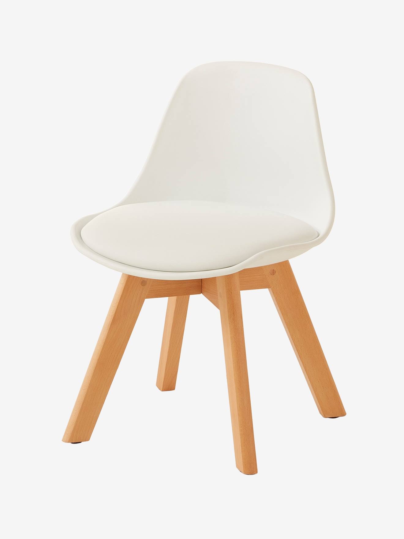 Chaise maternelle Scandinave blanc