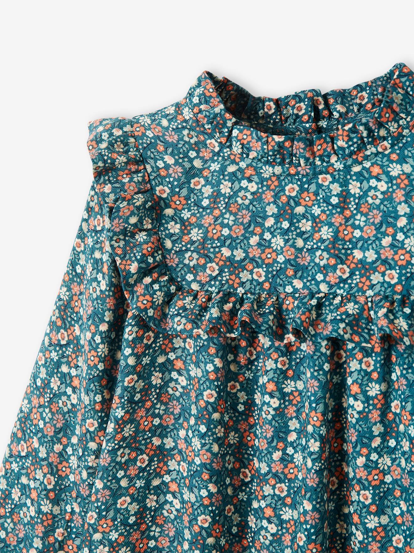 Robe Custo Fille - Taille 6 Ans - Multicolore, Manches Longues