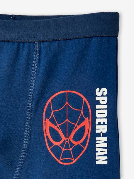 Lot de 3 boxers Marvel® Spiderman Bleu marine, gris chiné 6 - vertbaudet enfant 