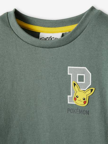 T-shirt manches longues garçon Pokémon® Vert 3 - vertbaudet enfant 