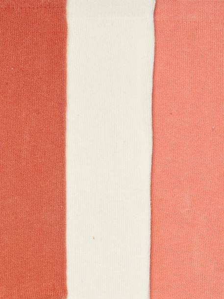 VERTBAUDET Lot De 3 Paires Collants Fille Écru 27/30 - Maille Jersey Douce Et Résistante