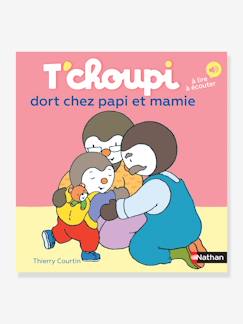 Jouet-Livre T'choupi dort chez Papi et Mamie - NATHAN