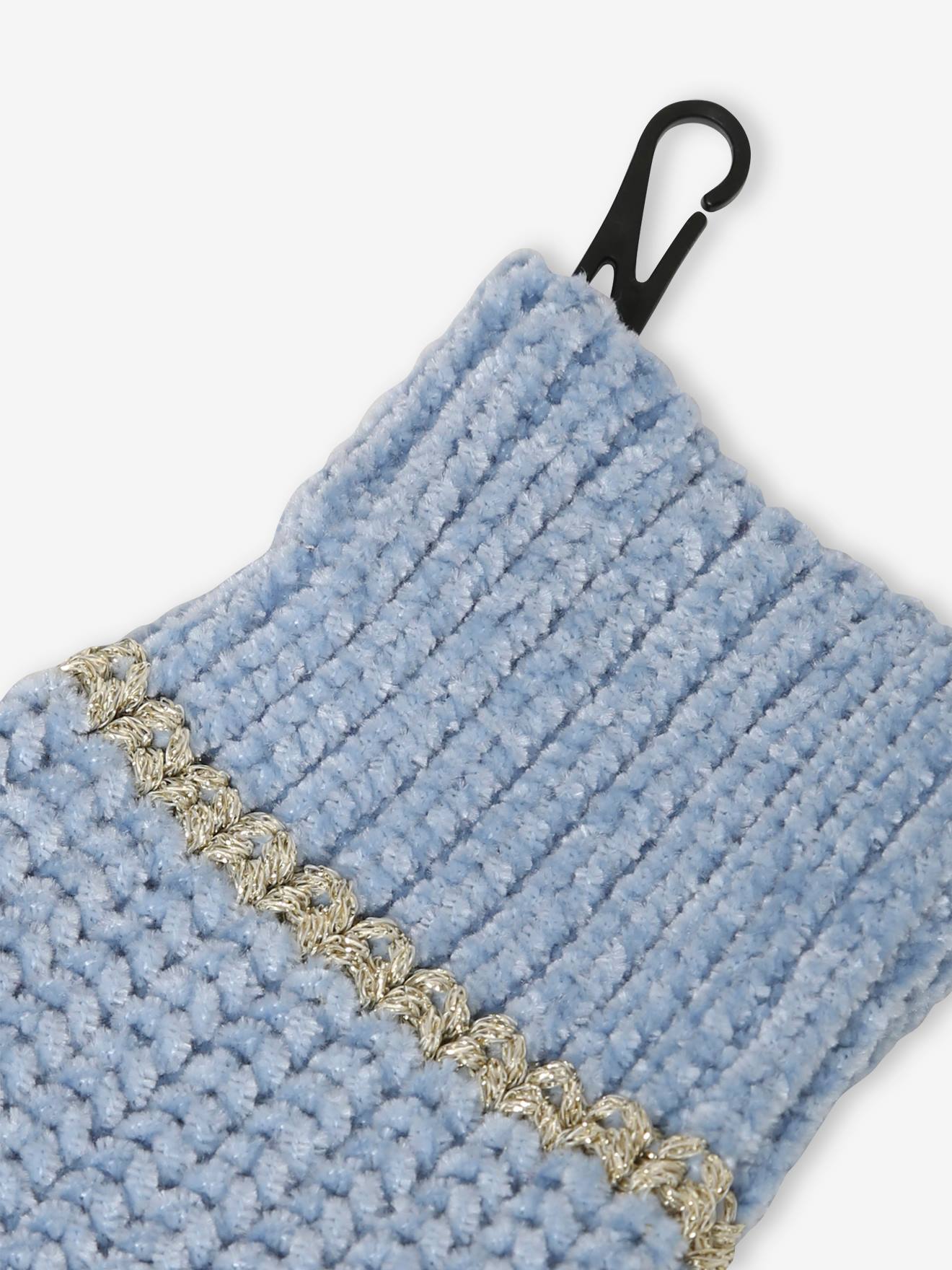 Snood / tour de cou enfant bleu marine etoile paillettee :  accessoires-autres-accessoires par farfadetsetcie
