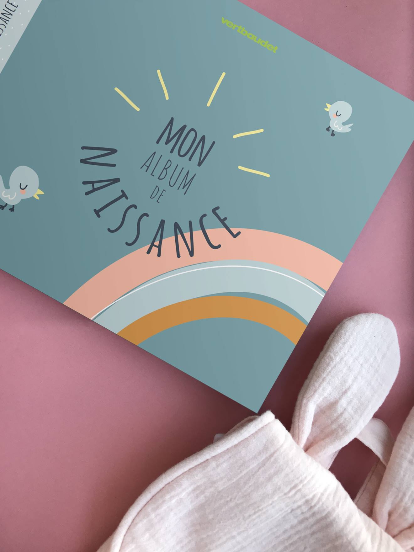 Mon livre de naissance + toise vert