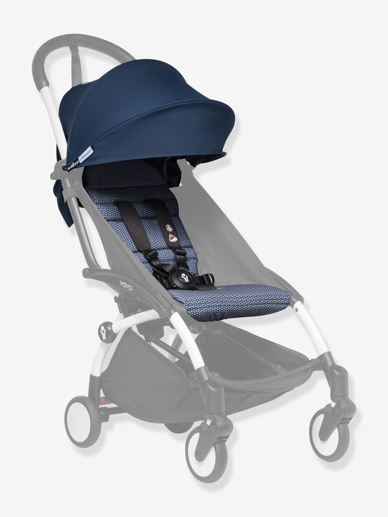 Assise Pack couleur POUSSETTE YOYO 6+ BABYZEN air france blue (Babyzen) - Couverture
