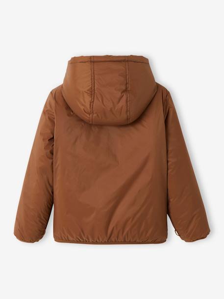 Parka garçon 3 en 1 blouson amovible kaki+lichen+Marine grisé+noix de pécan 33 - vertbaudet enfant 