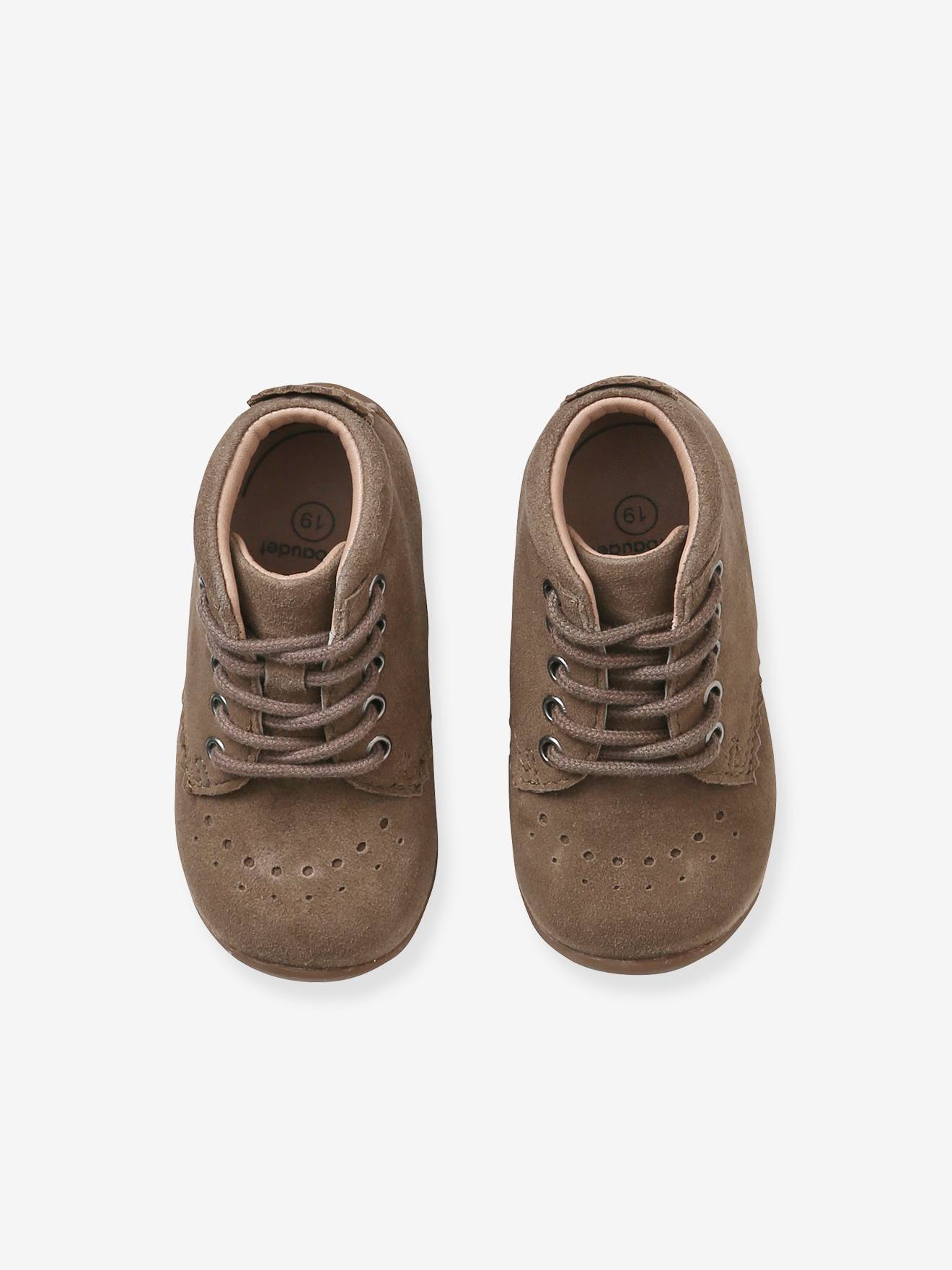 Chaussures Premiers Pas Bébé Fille Cheerful Mario - Ballerines PU Cuir Avec Velcro