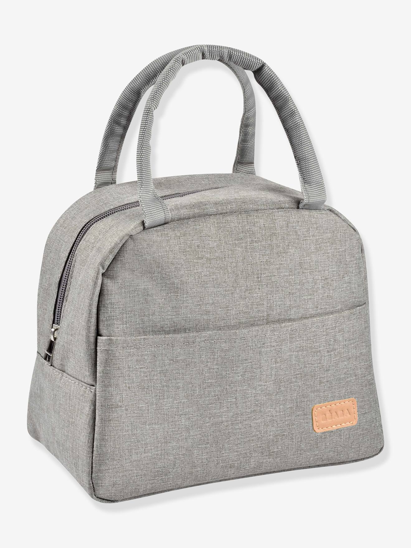 Sac repas isotherme BEABA gris chiné
