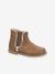 Boots en cuir fille Sarmille ASTER® bordeaux+marron+noir 13 - vertbaudet enfant 