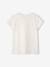 T-shirt de sport Basics fille rayures irisées placées écru+lilas+rose poudré 3 - vertbaudet enfant 