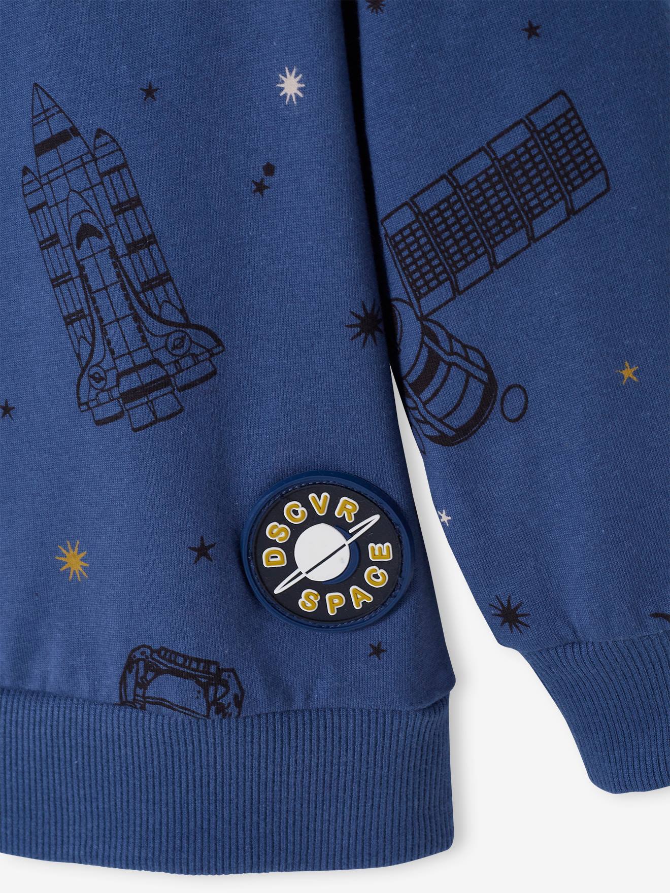 Tee-shirt Effet Doubles Manches Garçon - Bleu Glacier, Garçon