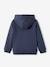 Sweat fille zippé à capuche sport bleu 5 - vertbaudet enfant 