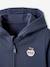 Sweat fille zippé à capuche sport bleu 6 - vertbaudet enfant 