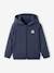 Sweat fille zippé à capuche sport bleu 4 - vertbaudet enfant 