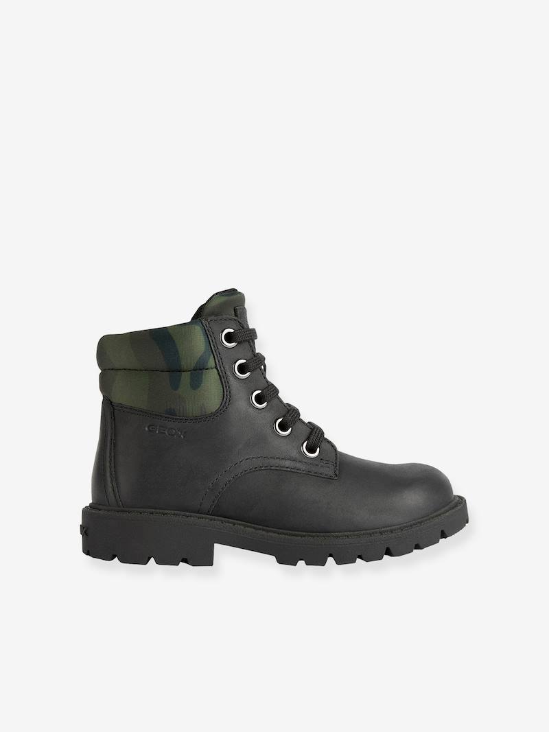 boots cuir garcon