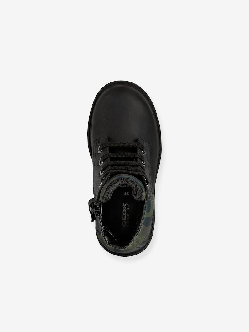 boots cuir garcon