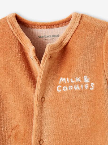 Pyjama En Velours Effet 2 En 1 Avec Motif Ours Bébé Garçon Bleu