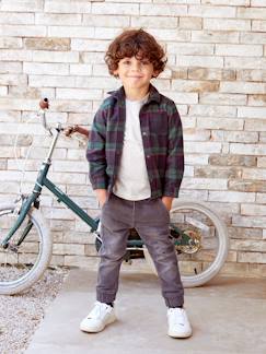 Pantalon jogger en molleton effet denim facile à enfiler garçon  - vertbaudet enfant