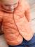 Doudoune matelassée bébé avec capuche caramel roux 1 - vertbaudet enfant 