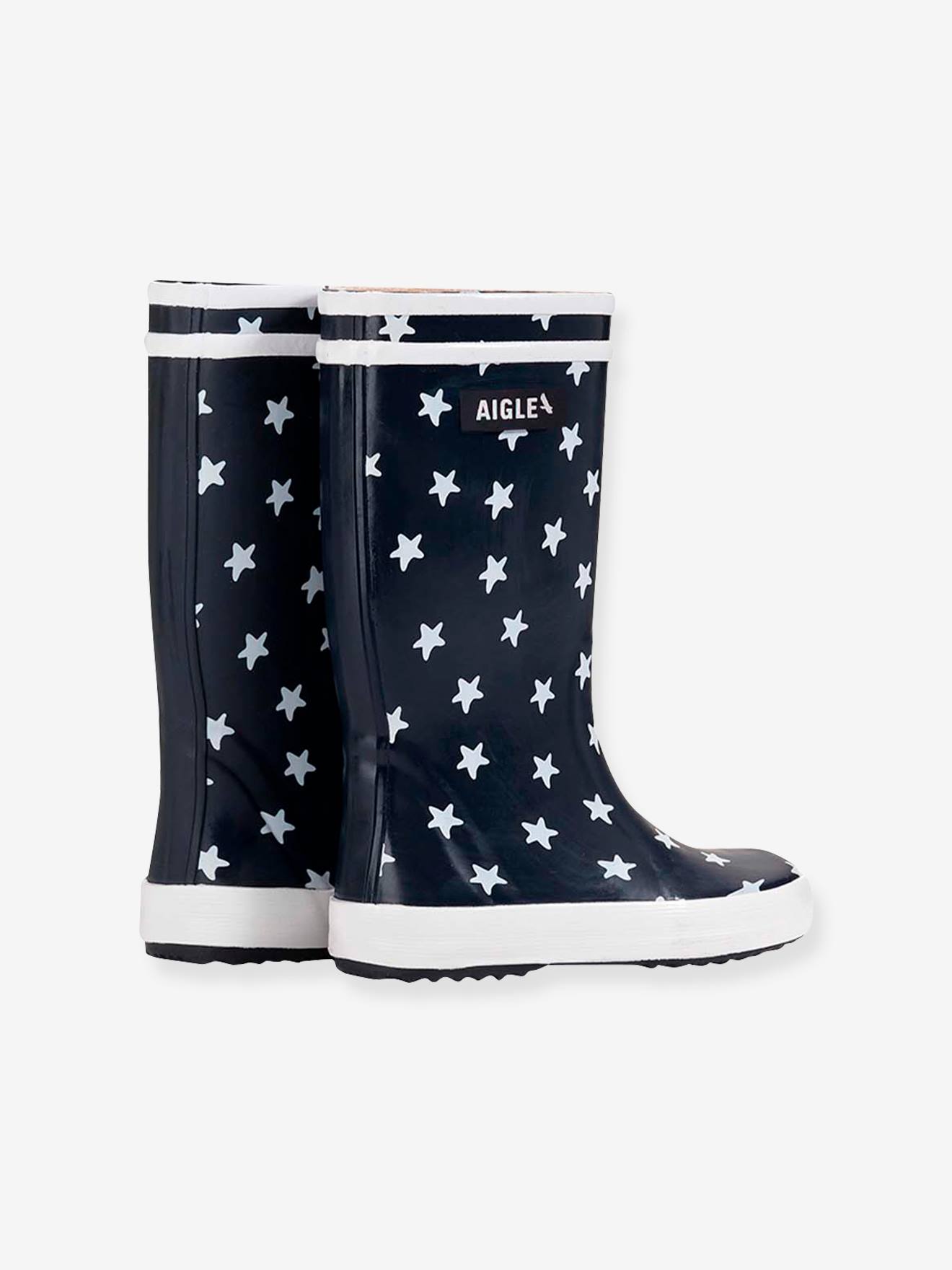 Bottes de pluie enfant Lolly Pop Play marine (Aigle) - Image 2