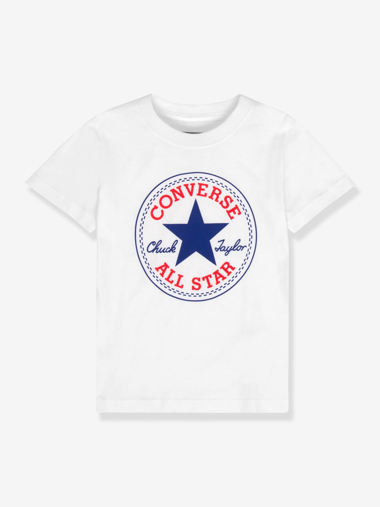 Tee-shirt enfant Chuck Patch blanc