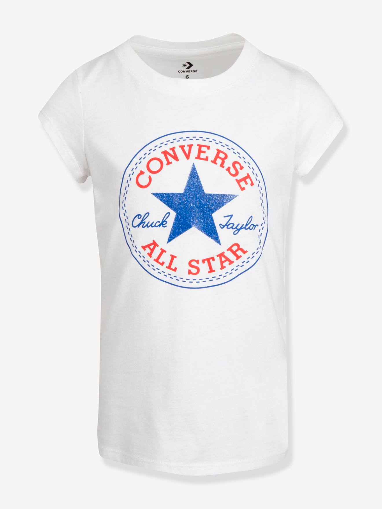 Tee-shirt enfant Chuck Patch blanc