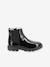 Boots cuir fille Groofit KICKERS® gris+noir 9 - vertbaudet enfant 