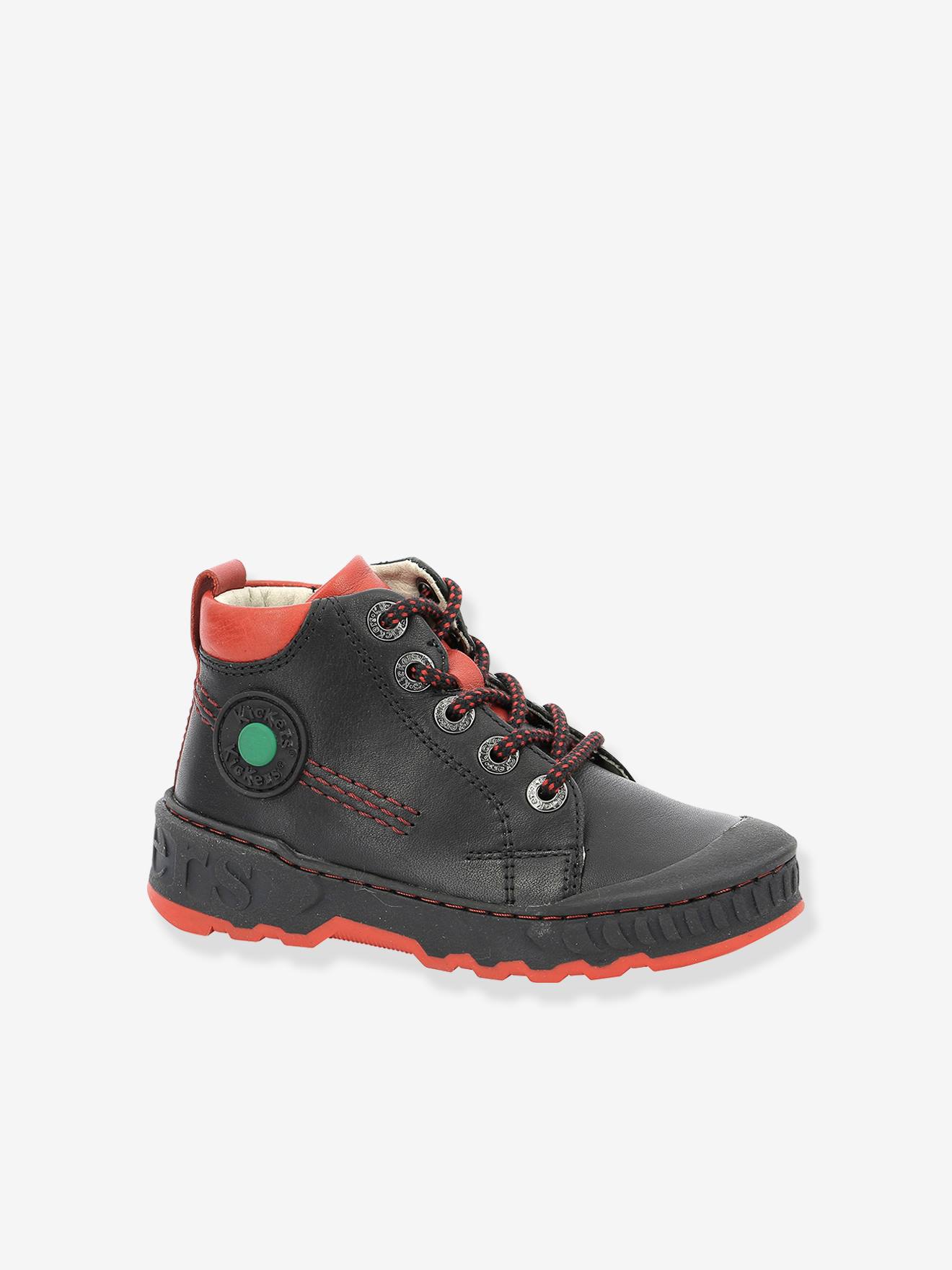 Baskets sneakers garçon Kickdundy noir