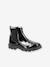 Boots cuir fille Groofit KICKERS® gris+noir 7 - vertbaudet enfant 