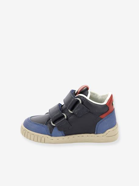Baskets sneakers garçon Wincky Vel bleu+noir 4 - vertbaudet enfant 