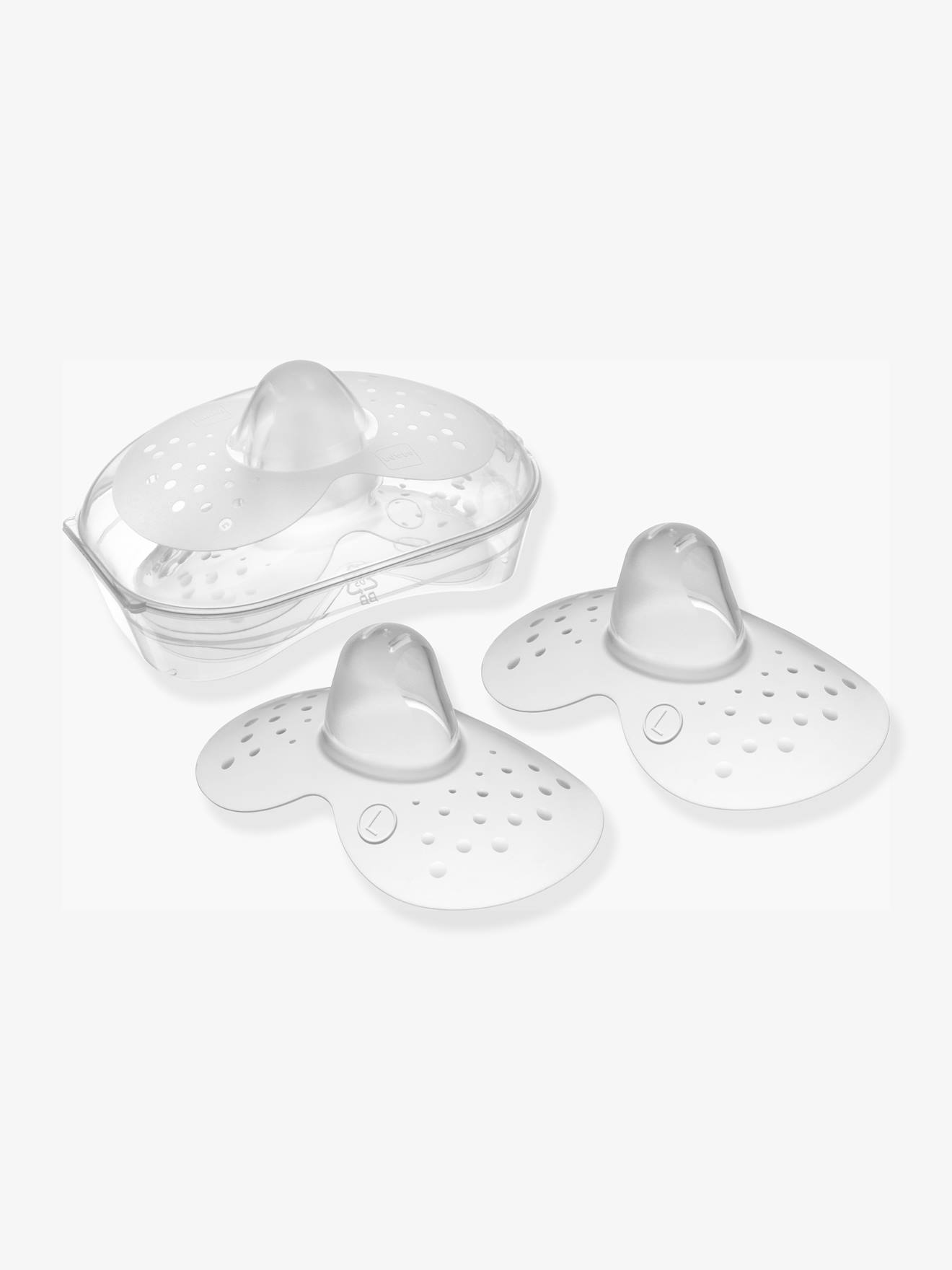 Lot de 2 bouts de sein taille L MAM blanc