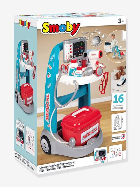 Chariot médical électronique - SMOBY bleu 2 - vertbaudet enfant 