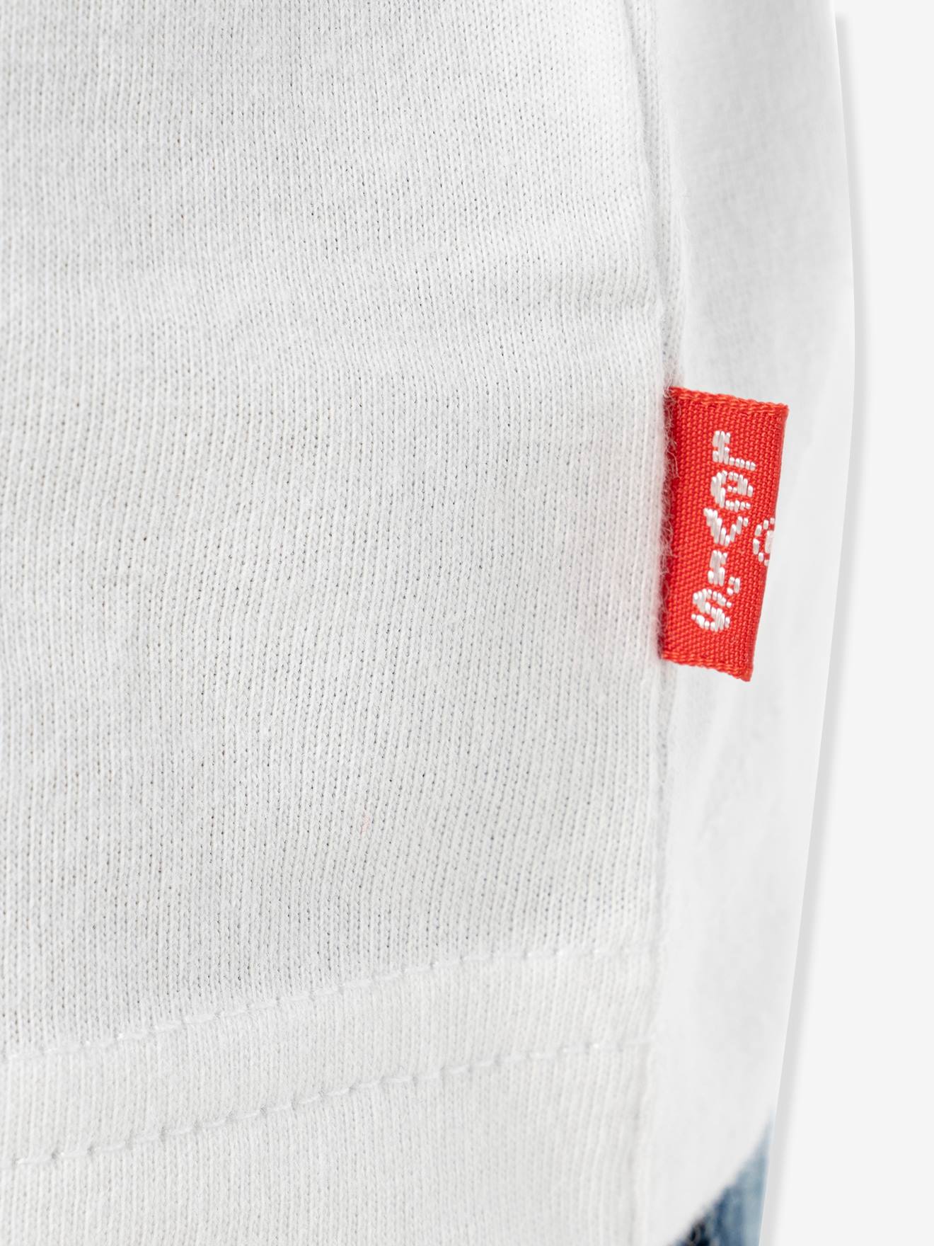 T Shirt Levi's ® homme blanc avec grand logo sportswear