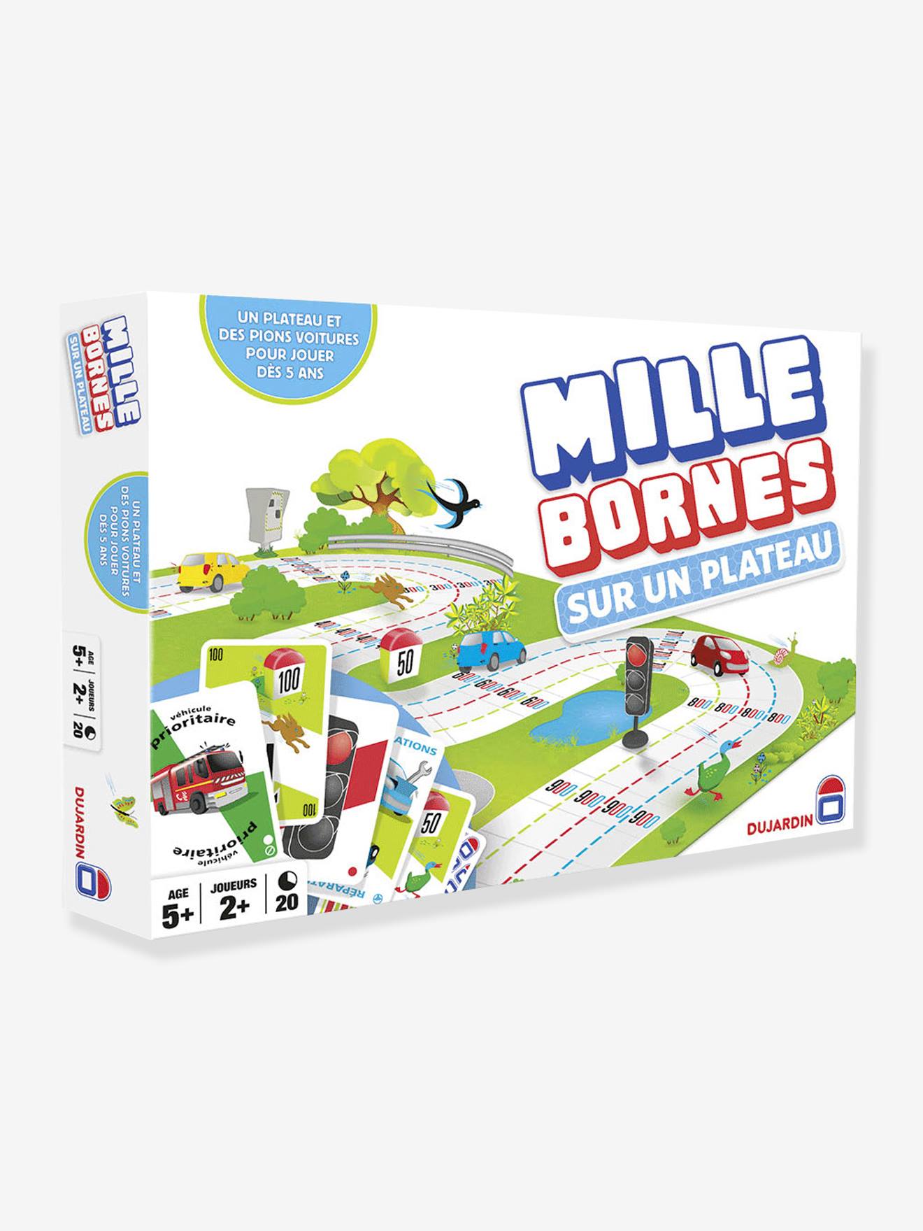 Dujardin - Mille Bornes Sur Un Plateau - Dujardin Blanc