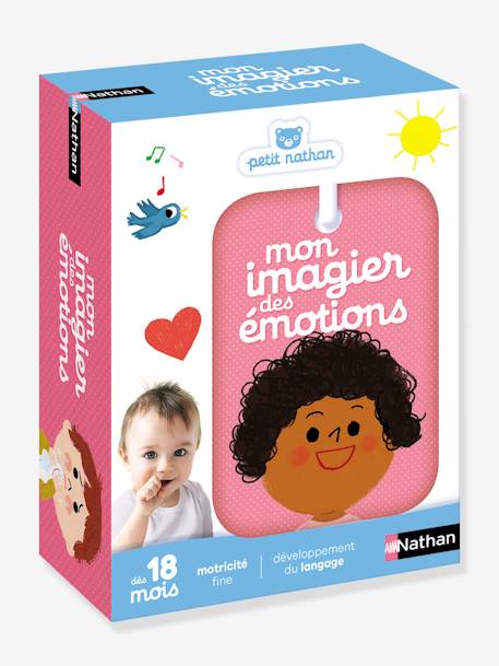 Nathan - Mon imagier des émotions - rose