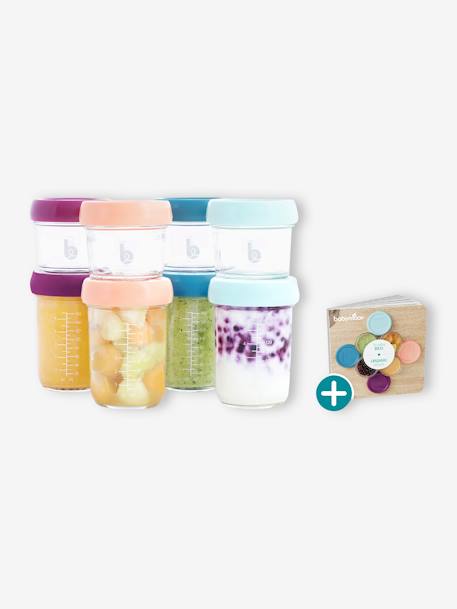 Babymoov - 8 babybols verre multiset 4 x 100 ml + 4 x 220 ml multicolore