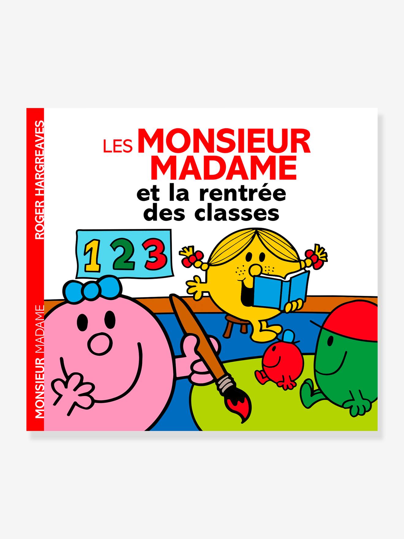 Monsieur Madame - La rentrée des classes HACHETTE blanc