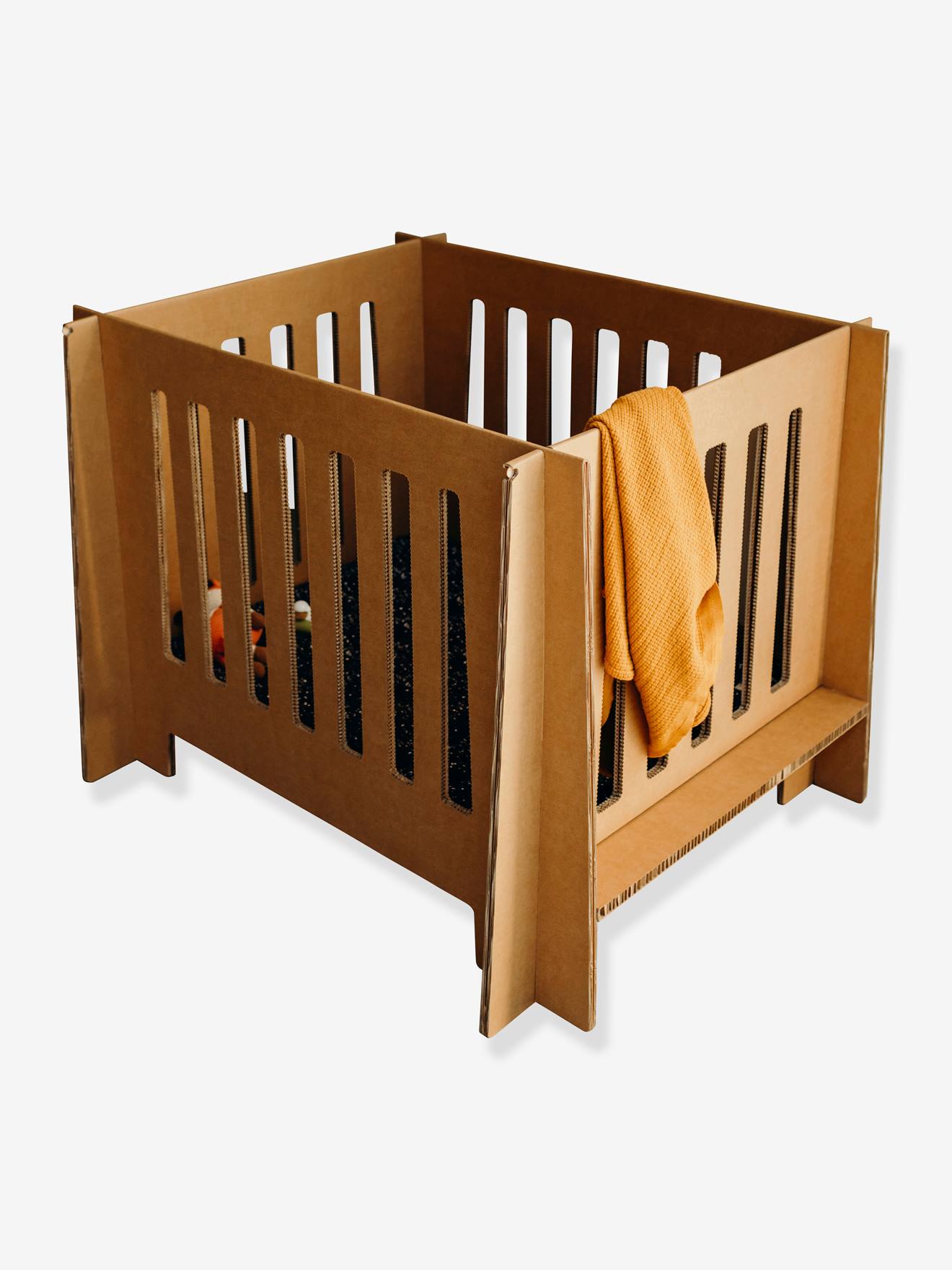 Parc de jeux EVE SIMPLY LOVELY Baby Box HAP marron