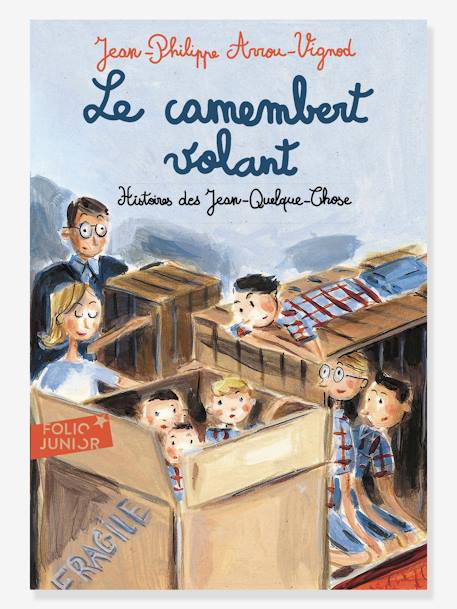 Le camembert volant - Histoires des Jean-Quelque-Chose - T2 - GALLIMARD JEUNESSE bleu 1 - vertbaudet enfant 