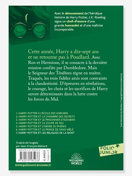 Harry Potter et les Reliques de la Mort - T7 - GALLIMARD JEUNESSE vert 2 - vertbaudet enfant 