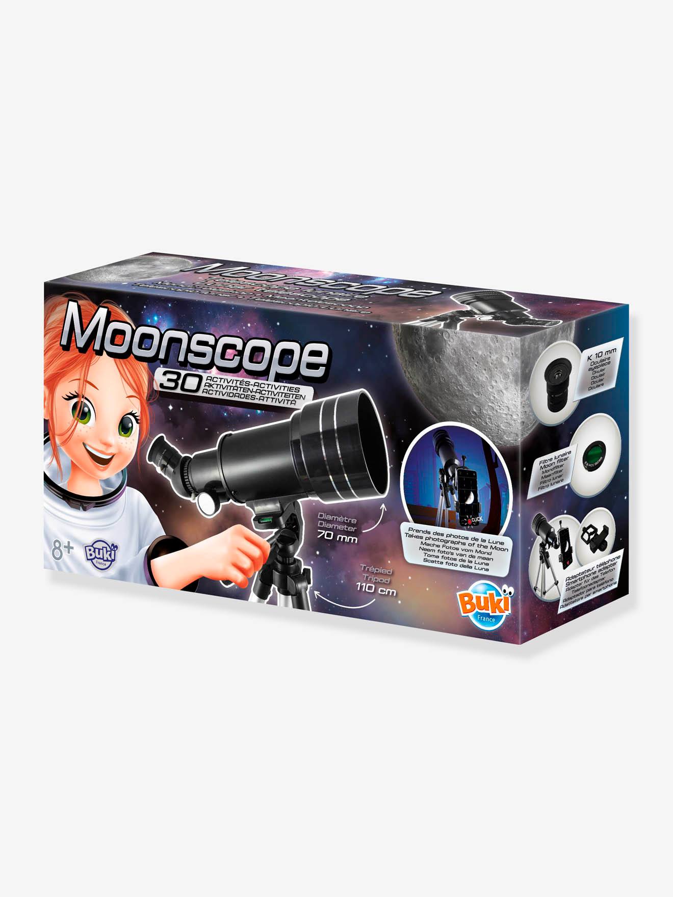Télescope Lunaire 30 Activités - Buki Noir