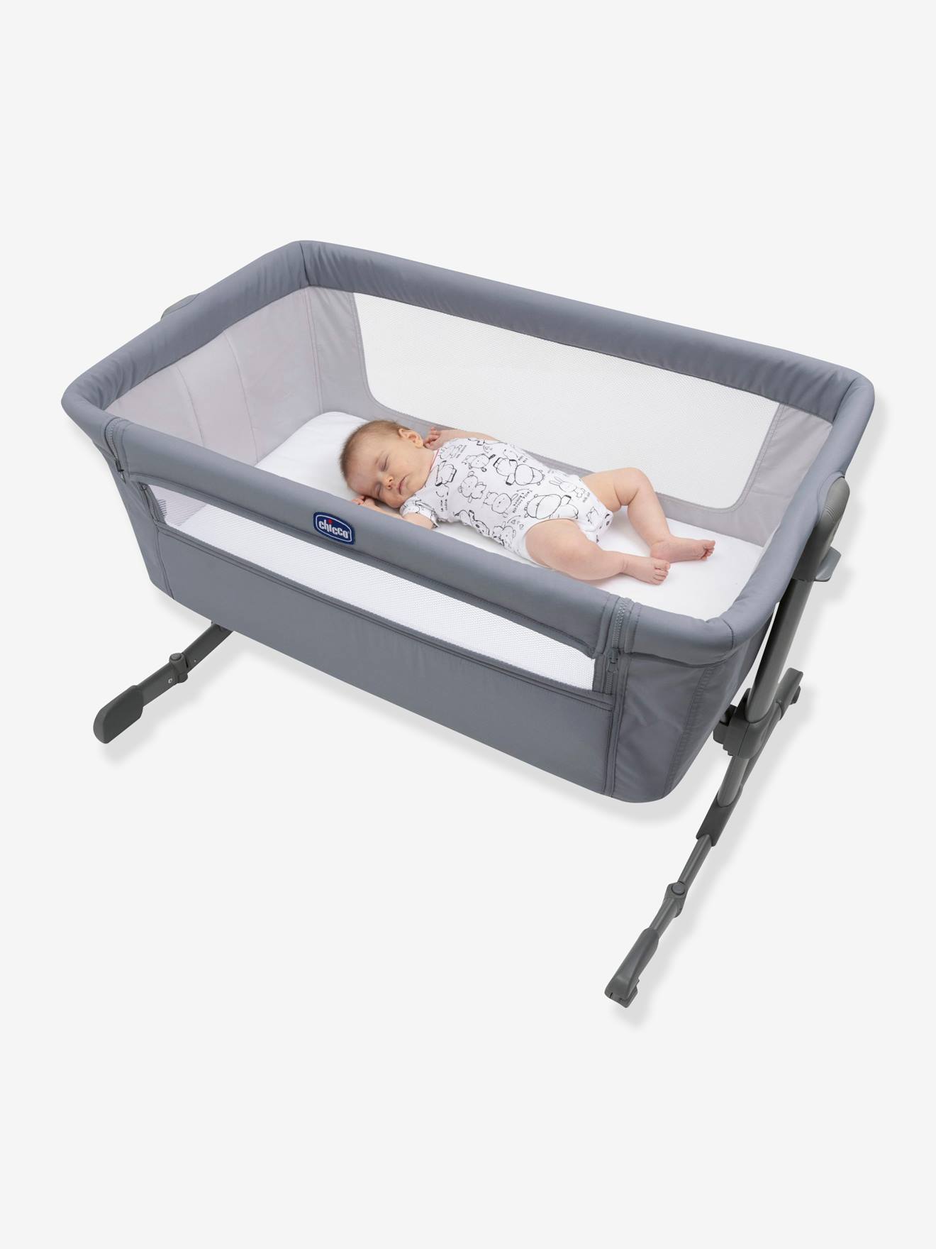 Berceau cododo Next2Me Essential gris (Chicco) - Image 1