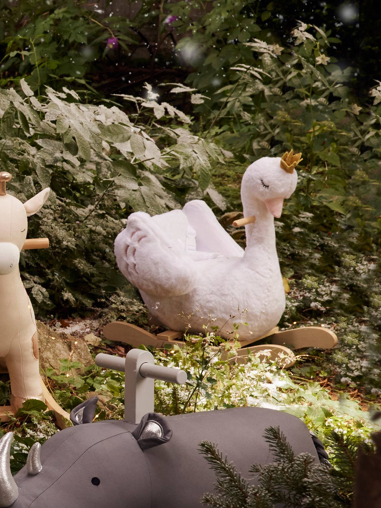 Cygne à bascule bébé FSC® sans coloris 4