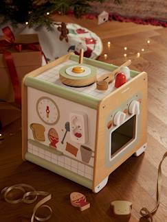 Cube d'activités cuisine en bois FSC®  - vertbaudet enfant