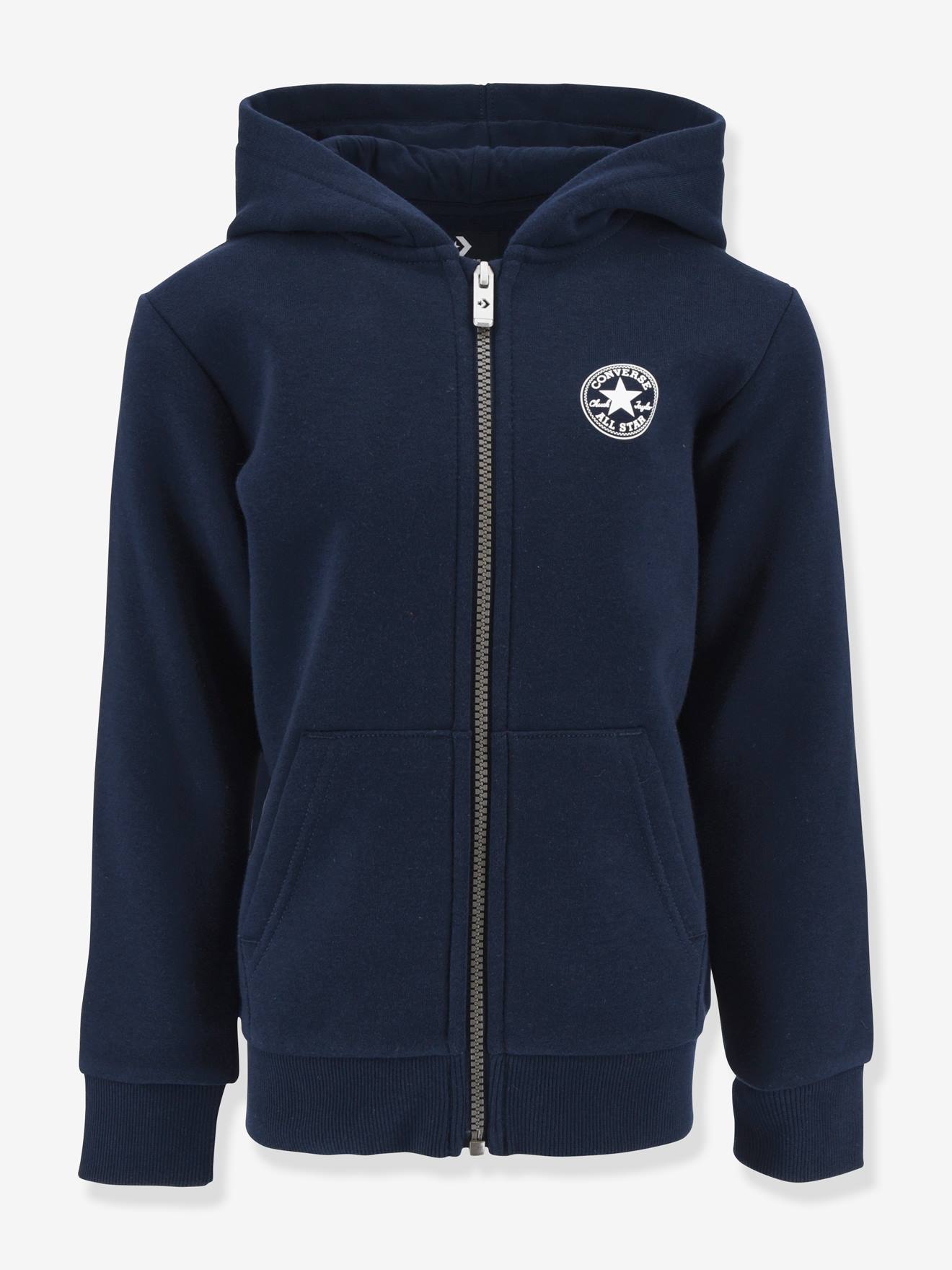 Sweat zippé marine