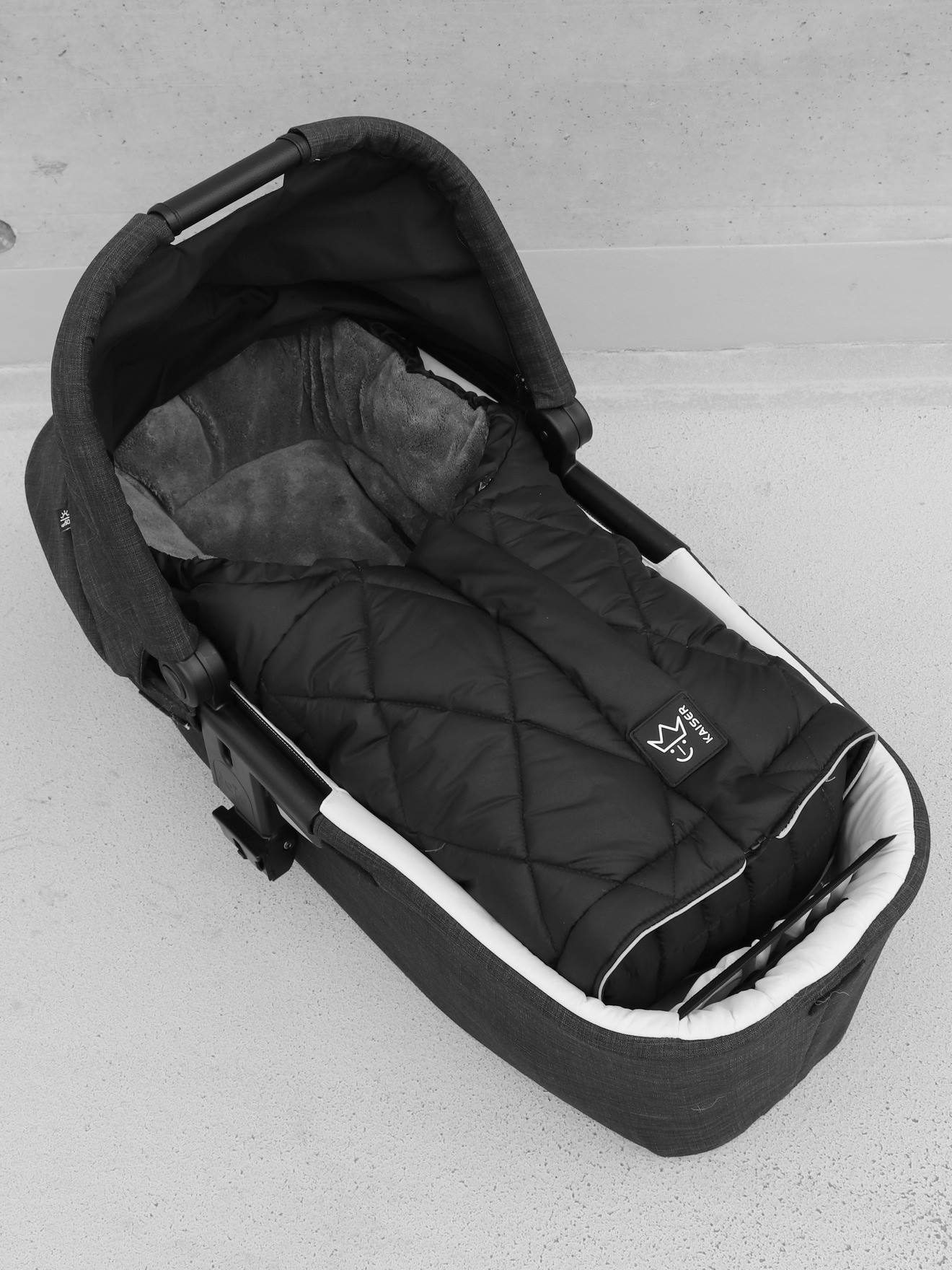 Chancelière 2 en 1 Moony KAISER anthracite